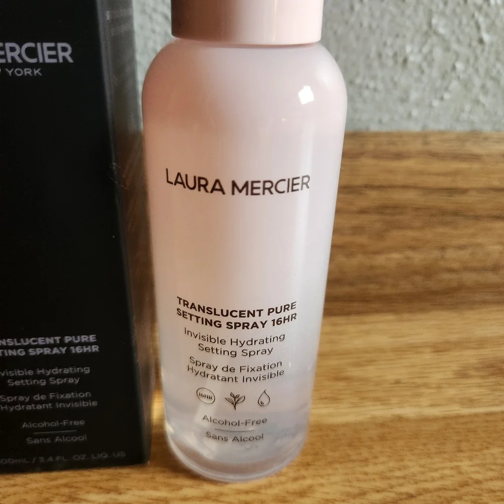 NWT Laura Mercier Translucent Pure Setting Spray 16hr